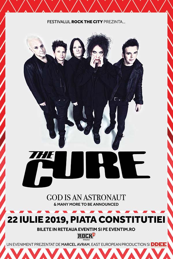 Concert The Cure in Bucuresti Detalii eveniment SeeBucharest.ro